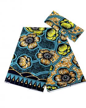 Super Wax - African Kumasi Fabric - Tissushop